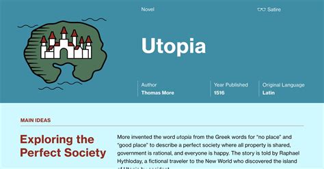 Utopia 1 Summary