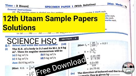 Download Uttam Paper Solution For Hsc Science 