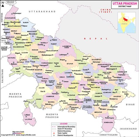Uttar Pradesh History Government Map Amp Population Up Division - Up Division