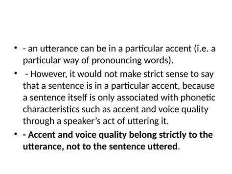 Uttered Utterance Nyt