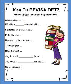 utveckla resonemang övning