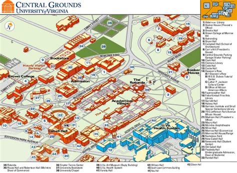 Uva Campus Map