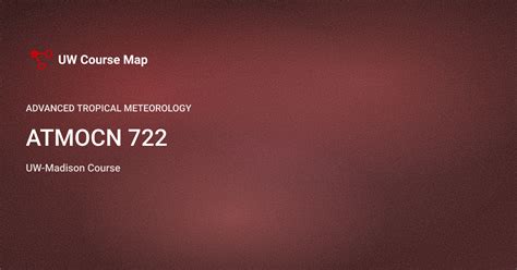 Uw Madison Course Catalog