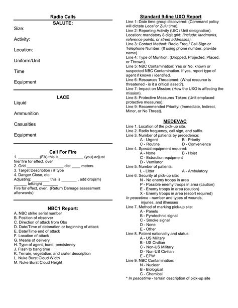 uxo report card fillable