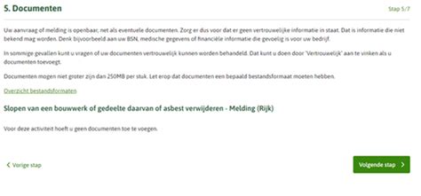 v document aanvragen
