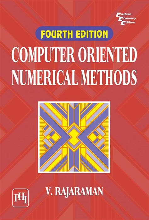 V Rajaraman Computer Oriented Numerical Methods Book