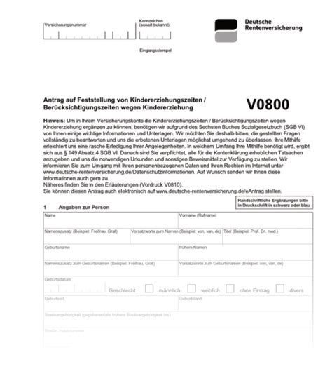 V0800 Antrag Pdf
