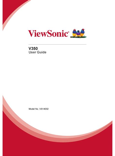 V350 Viewsonic Manual