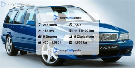 v70 specificaties 1999