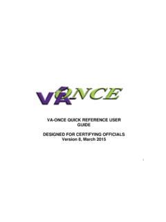 Read Va Once User Guide 