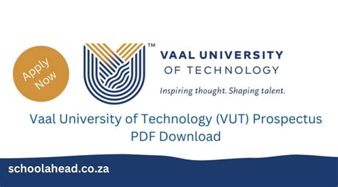 Read Online Vaal University Of Technology Prospectus 2012 