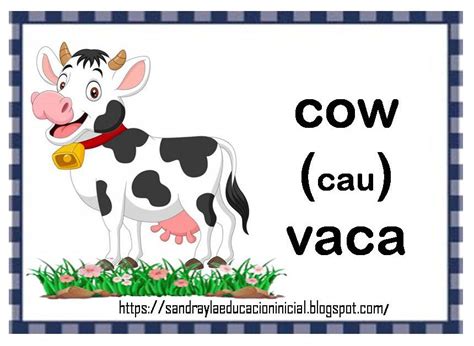 Vaca En Ingles