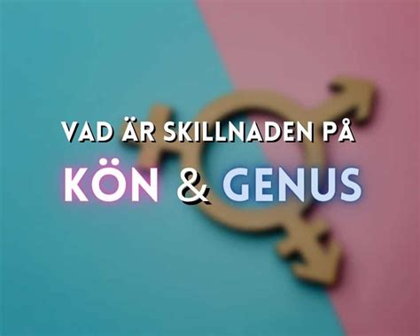 vad betyder genus