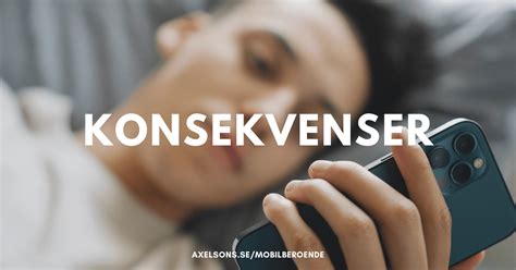 vad gör man om man är mobilberoende