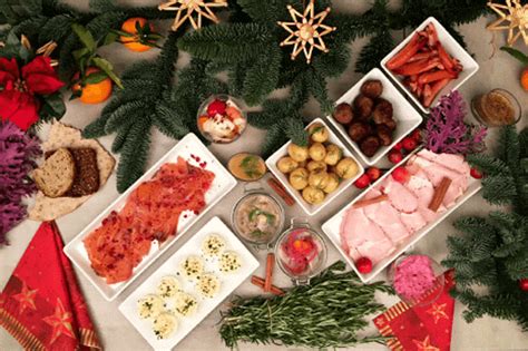 vad kan finnas på julbordet
