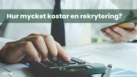 vad kostar en rekrytering
