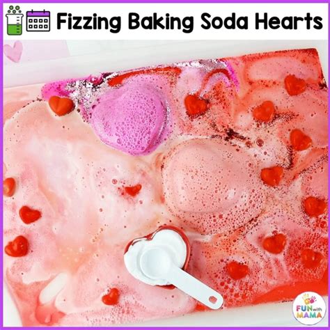 Valentine Erupting Hearts Baking Soda Vinegar Science Vinegar Science Experiments - Vinegar Science Experiments