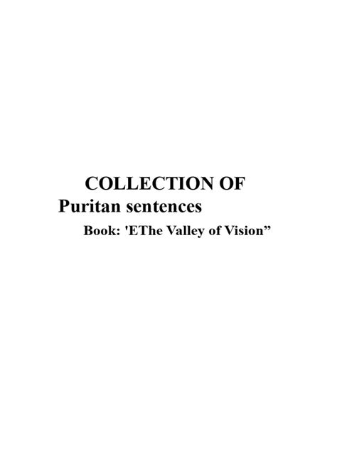 Valley Of Vision