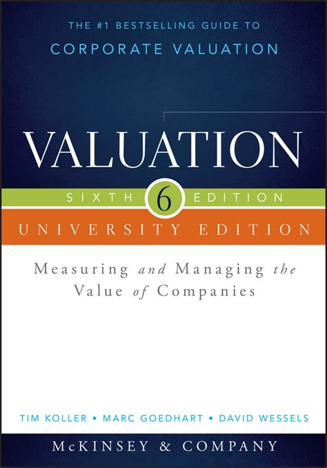 Full Download Valuation Measuring And Managing The Value Of Companies University Edition 