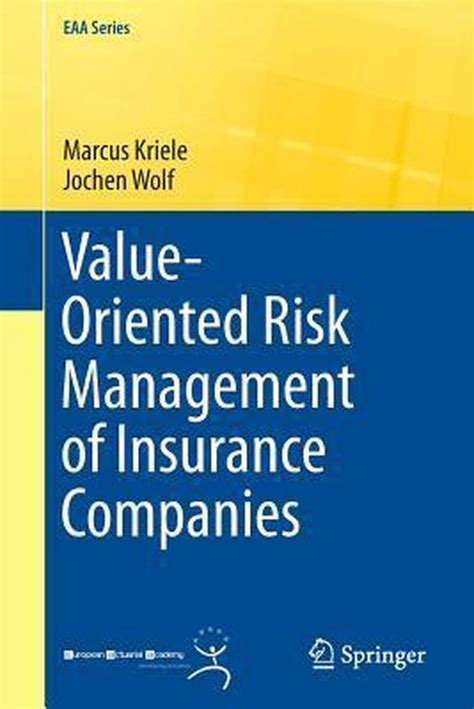 value oriented risk management of insurance companies pdf