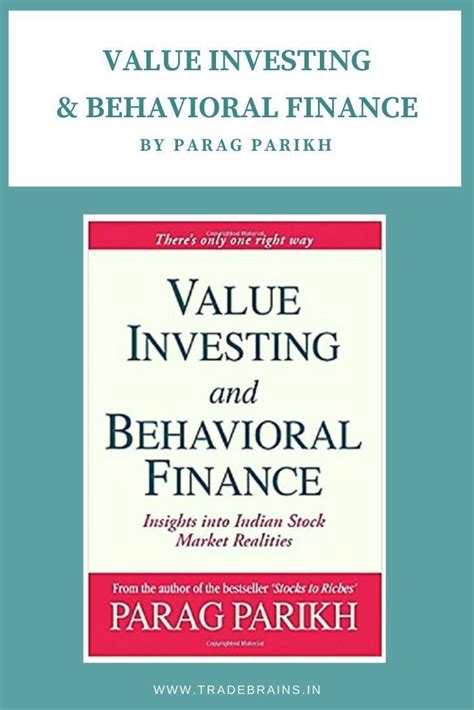 Read Online Value Investing And Behavioral Finance Parag Parikh 