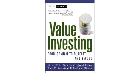 Full Download Value Investing From Graham To Buffett And Beyond Bruce Cn Greenwald 