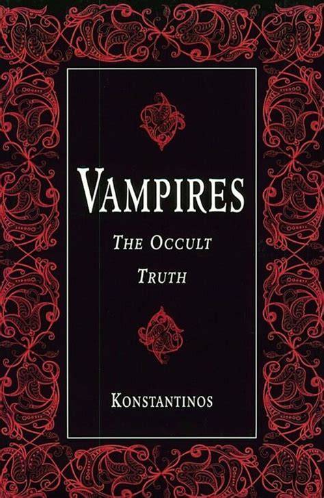 vampires the occult truth
