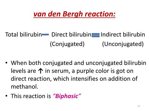 Van Den Bergh Reaction