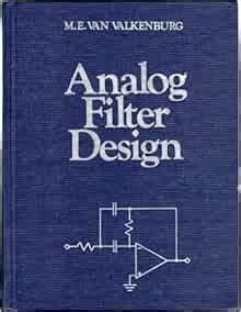 van valkenburg analog filter solution manual