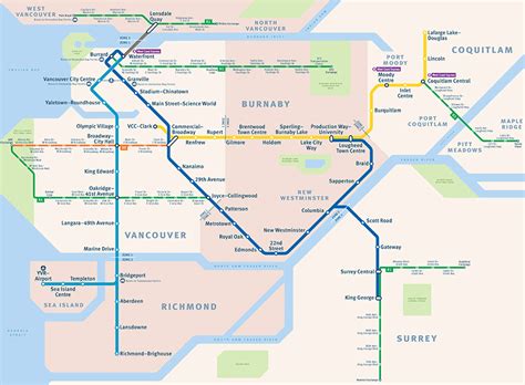 Vancouver Transit Map