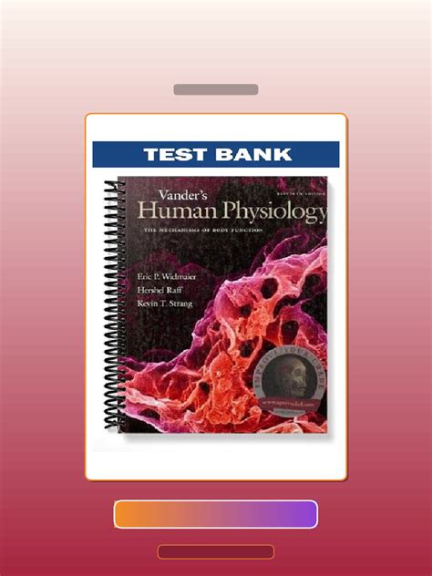 Vanders Human Physiology 11th Edition