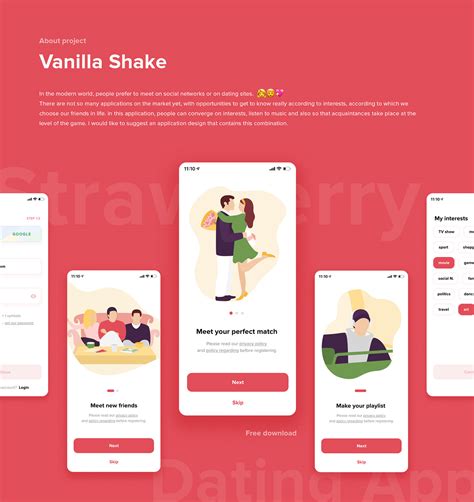 vanilla dating app