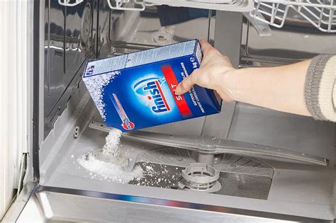 vanligt salt i diskmaskin