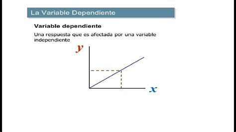 variables dependientes e independientes ejemplos graficos xy
