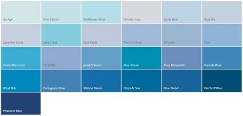 Variasi Warna Biru  Variasi Warna Cat Rumah Bagian Dalam Yang Elegan - Variasi Warna Biru