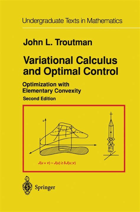 Variational Calculus And Optimal Control Optimization With Elementary Convexity Undergraduate Texts In Mathematics