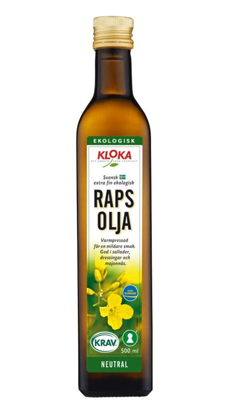 varmpressad rapsolja