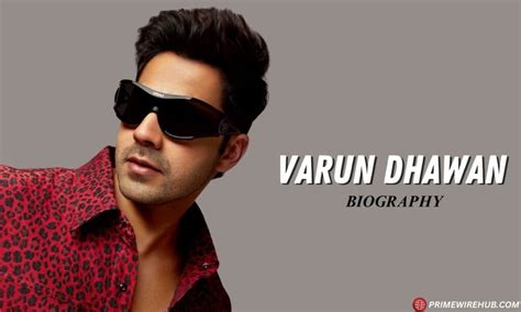 varun dhawan bio data