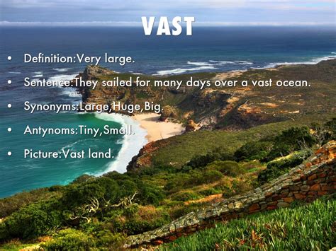 vast - definition and meaning