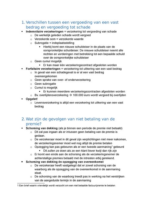 vast bedrag vergoeding