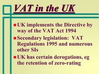 vat regulations 1995