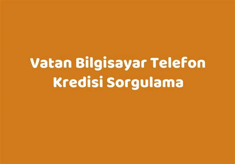 vatan mesajla telefon sorgulama