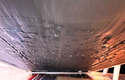 vatten på undersidan frysboxen