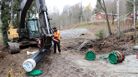 vattenledning ovan mark