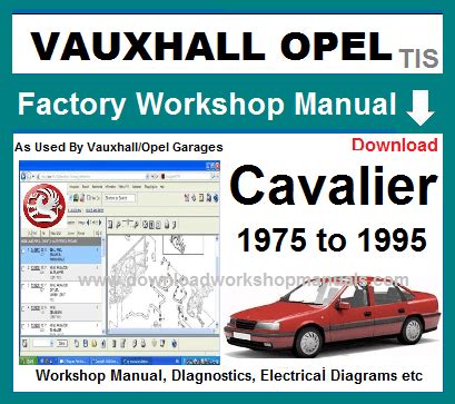 Read Online Vauxhall Cavalier Service And Repair Manual 