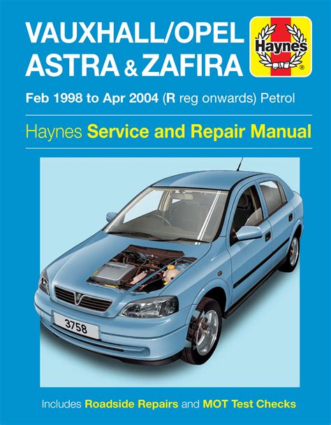 Read Online Vauxhall Zafira Comfort 2002 Haynes Repair Manual 