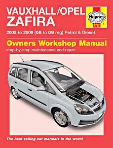 Read Vauxhall Zafira English Manual 