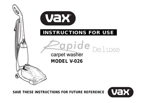 Full Download Vax Rapide Guide 