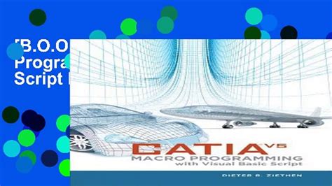 Download Vb Scripting For Catia V5 How To Program Catia Macros 