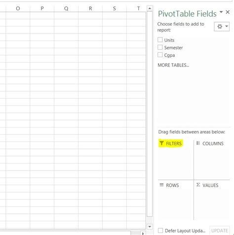 vba - Excel Pivot Table Report Filter - Stack Overflow